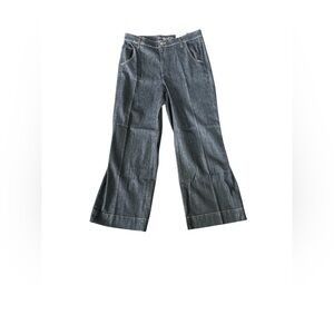 NWT Chicos High Rise Wide Leg Jeans Color Midnight Rinse Size 16R